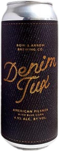 Bow & Arrow Denim Tux Blue Corn Lager Single
