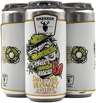 Drekker Saved By The Buoyancy Of Citrus Mexican Lager With Lime