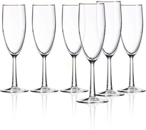 Luminarc Champagne Fluted Glass 4 Gls