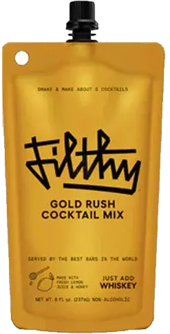 Filthy Gold Rush Cocktail Mix Pouch