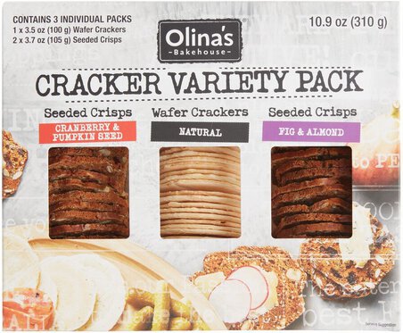 Olina's Bakehouse Variety Pack Crackers