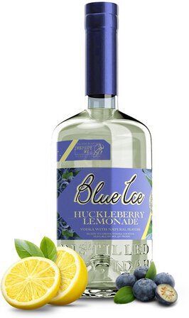Blue Ice Huckleberry Lem Potato Vodka