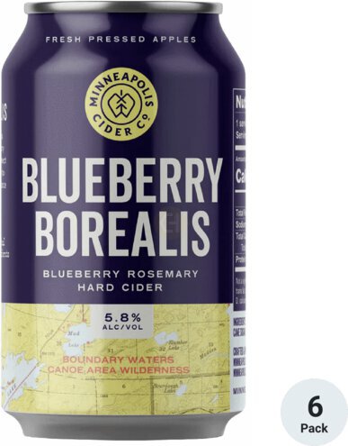 Mpls Cider Blueberry Borealis