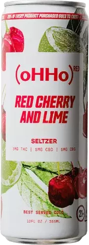Ohho 3mg Thc Red Cherry & Lime