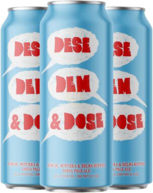 Hop Butcher For The World Brewing Dese Dem & Dose Motueka Simcoe & Belma Hopped West Coast Ipa