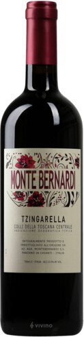 Monte Bernardi Tzingarella Red Blend Colli Della Toscana Centrale