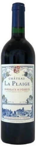 Chateau La Plaige Bourdeaux Superieur