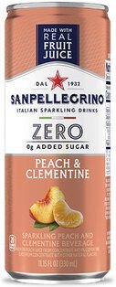 San Pellegrino Zero Sugar Momenti Clementine Peach Ca