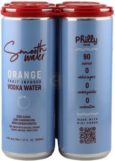 Smooth Water Orange Phillies Infused Vodka Water