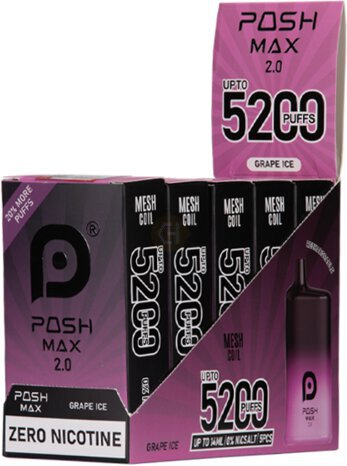 Posh Max Grape Ice Zero Nic