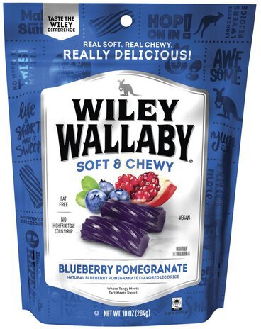 Wiley Wallaby Blueberry Pom