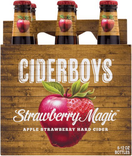 Ciderboys Strawberry Magic Apple Straw Cider