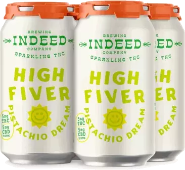 Indeed High Fiver Pistachio Dream 5mg Thc 5mg Cbd