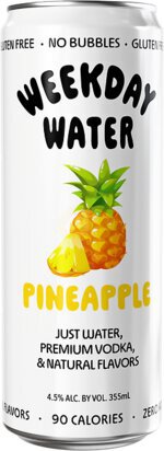 Weekday Pineapple No Bubbles Water
