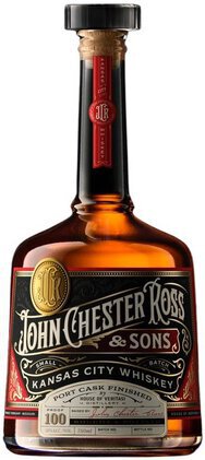 John Chester Ross Whiskey 100 Proof