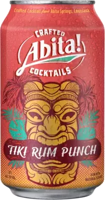 Abita Tiki Rum Punch Cocktail
