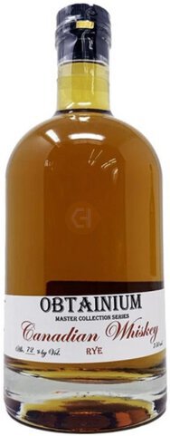 Obtainium Canadian Whiskey
