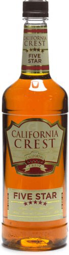 California Crest Five Star Brandy