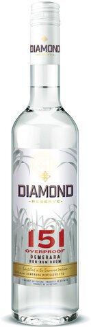 Diamond Reserve 151 Proof White Rum 1 Liter