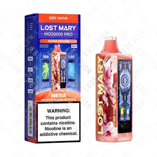 Lost Mary 20k Puffs Red Wave
