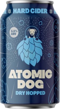 Atomic Dog Hard Cider Dry Hopped