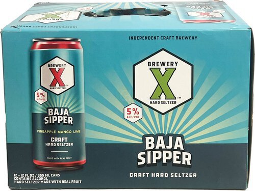 Brewery X Seltzer Baja Sipper Seltzer