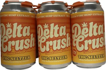 Delta Crush Costal Orange Thc Seltzer