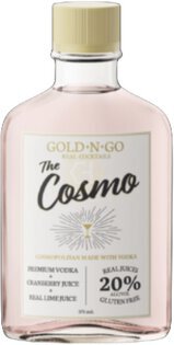 Gold N Go The Cosmo Cosmopolitan Cocktail