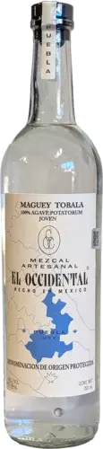 El Occidental Tobala Puebla Mezcal 100 Agave Potatorum