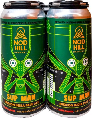 NOD HILL BREWERY SUP MAN SESSION IPA 4PK CAN