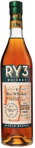 Ry3 Cask Strength Naranja Finish Rye Whiskey