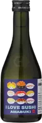 Amabuki Shuzo I Love Sushi Junmai Sake