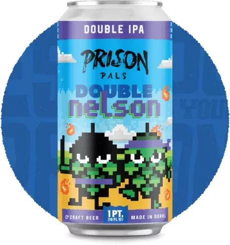 Double Nelson Double Ipa Prison Pals Brewing 1pt