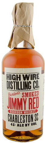 High Wire Distilling Bentons Smoked Jimmy Red Corn Bourbon Whiskey Abv