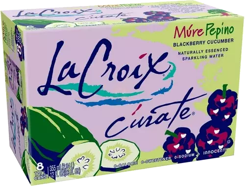 La Croix Blackberry Cucumber Seltzer Swartz