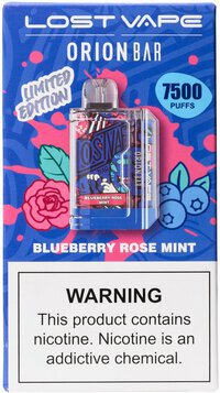Lost Vape Orion 7500 Blueberry Rose Mint