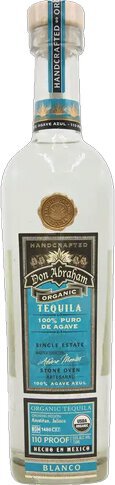 Don Abraham Organic Blanco 110 Proof Tequila