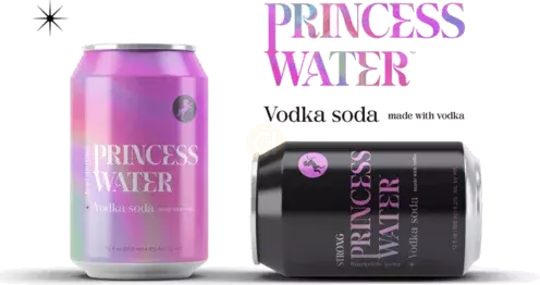 Princess Water Strong 4c Vodka Soda