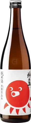 Eigashima Shuzo Kamitaka Mizumoto Junmai Sake Octopus Label