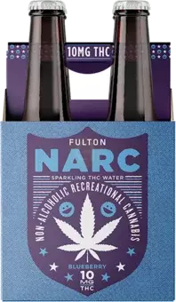 Fulton Narc Blueberry Sparkling Thc Water