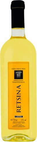 Retsina Greek Table White Wine