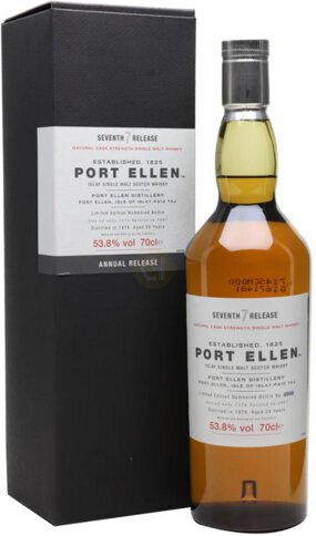 Port Ellen 7th Release Year Islay Single Malt Scotch