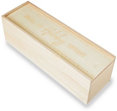 True Brands Holliday Spirit Wooden Box