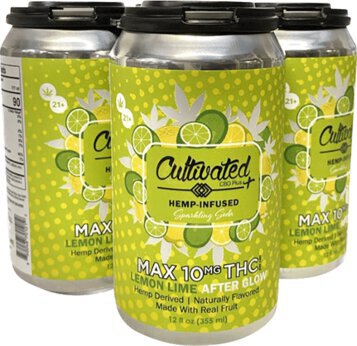 Cultivated Lemon Lime Afterglow 10mg Thc Drink