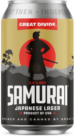 Byo Great Divide Samurai Japanese Lager