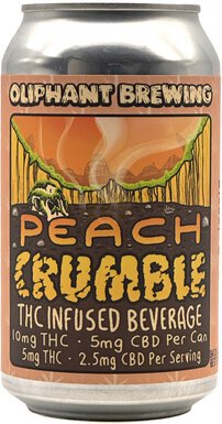 Oliphant Brewing Peach Crumble 10mg Thc