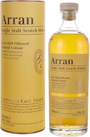 The Arran Sauternes Cask Finish Single Malt Scotch