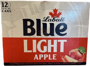 Labatt Blue Light Apple