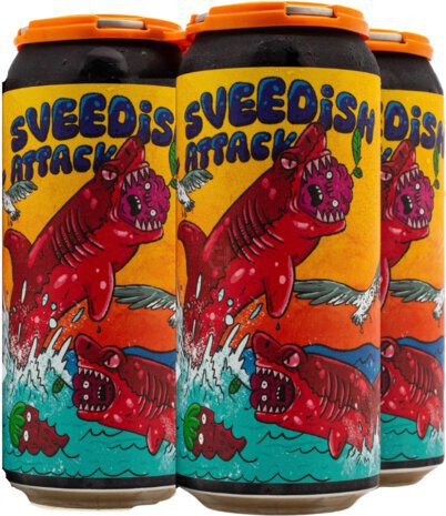 THE BREWING PROJEKT SVEEDISH ATTACK SOUR ALE 4PK 16OZ