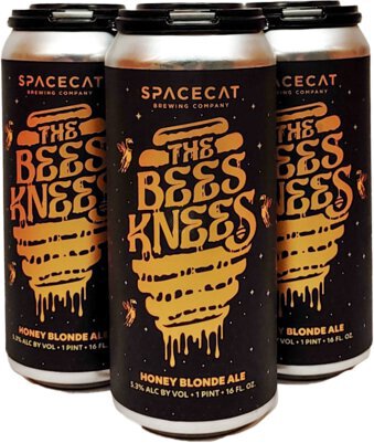 Spacecat Brewing The Bees Knee's Honey Blonde Ale C